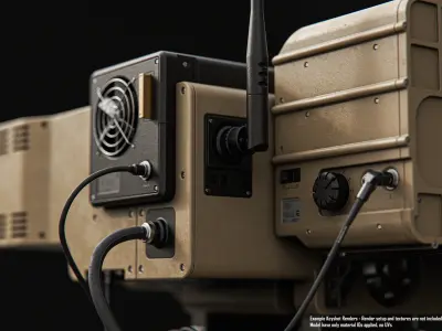 Portable Land Based Surveillance 3D model