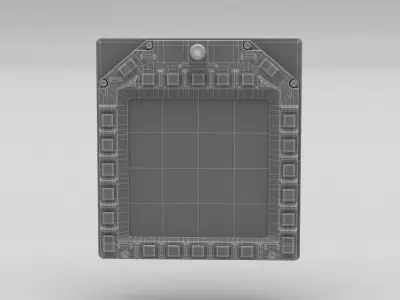 Multi Function Display MFD 3D model