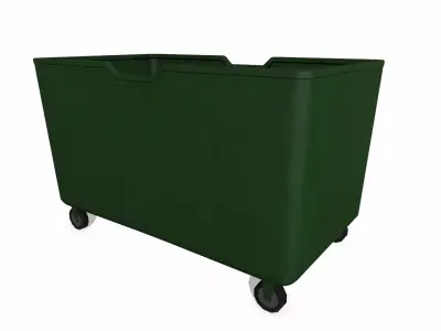 Trolley Cart Game Ready Low-poly 3D model