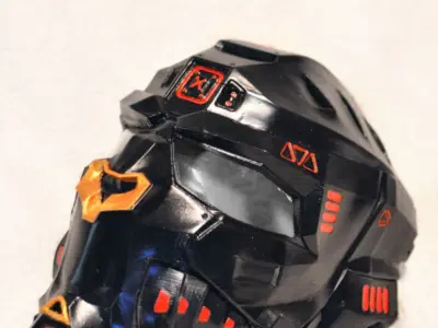 soldier helmet 3D print model