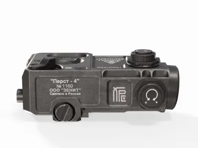 Russian Tactical Laser Low-poly 3D model