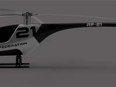 RC HELICOPTER 3D model