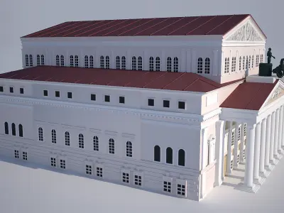 Theatre Bolshoi 3D model
