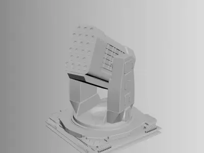 missile louncher 3D model