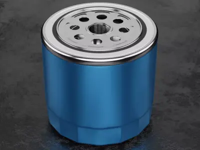 Car Filter Type B 3D model