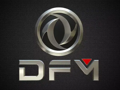 dongfeng logo 3D model