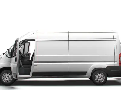 Citroen Jumper Van L3H2 HQ Interior 2023 3D model