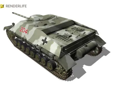Jagdpanzer IV 3D model