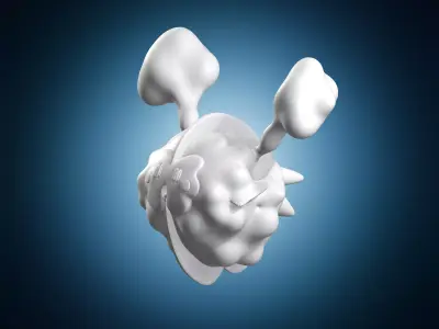 Cosmog Pokemon Legendary Nebula Creature Figure 3D print model