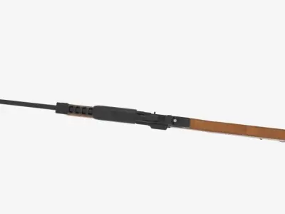 Ruger Mini 14 Ranch Rifle 3D model