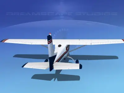 Cessna 175 Skylark V10 3D model