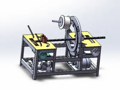twister packaging machine 3D model