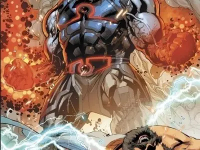 Download Darkseid vs Superman STL files for 3d printing 3D print model purchase