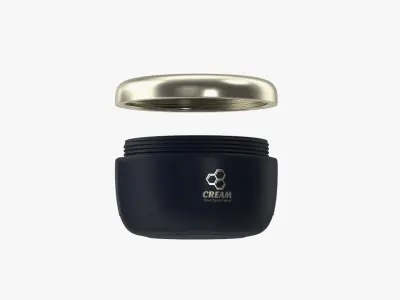 Cosmetic Cream Jar 3D model purchase