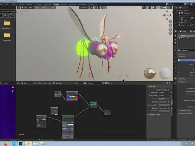 firefly fly 3D model