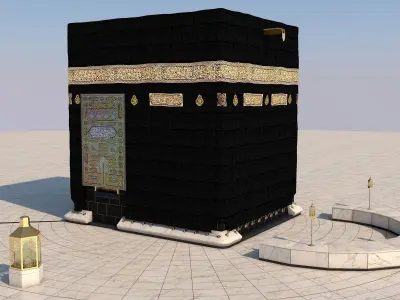 Kaaba 3D model