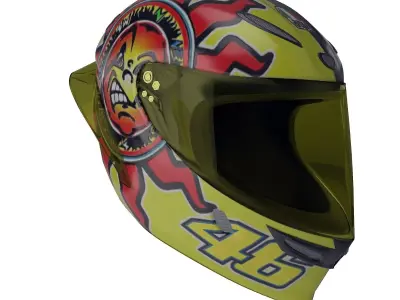 AGV Helmet 3D model