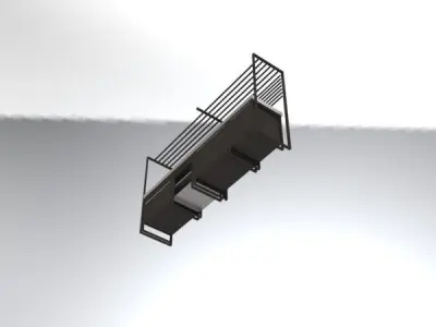 Outdoor kitchen Free 3D model