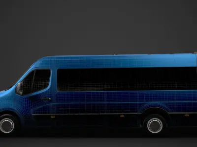 Renault Master L4H2 MiniBus 2020 3D model