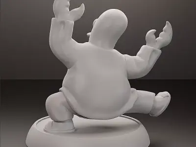 Dr Zoidberg - stl Pre-supported  3D print model
