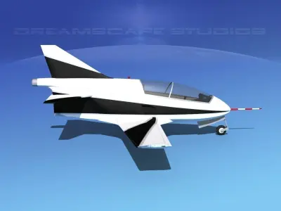 Bede BD-5J Microjet V01 3D model