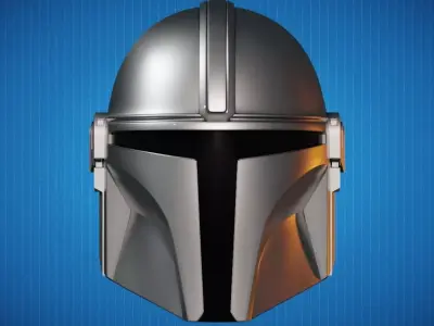 Din Djarin S1 Helmet 3D print model