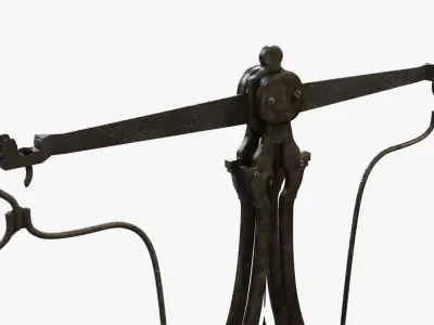 Restoration Hardware SCALES OF JUSTICE 3D model