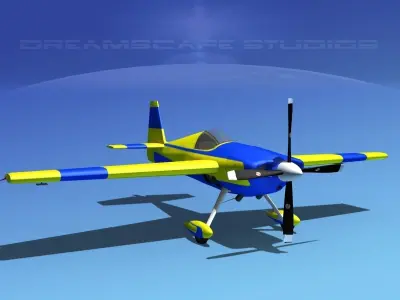 Extra Flugzeugbau EA300S V05 3D model