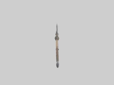 Battleaxe Model 1 Low-poly 3D model