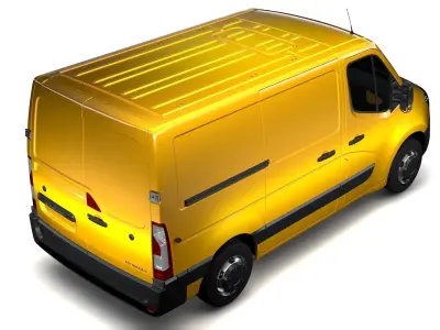 Renault Master L1H1 Van 2017 3D model