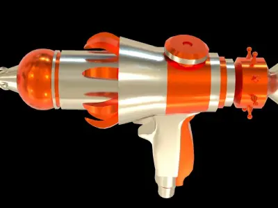 Alien Raygun 3D model