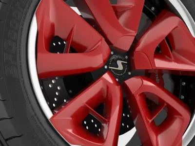 wheel Schmidt Cirrus 3D model