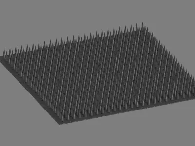 Spiky Floor 3D model