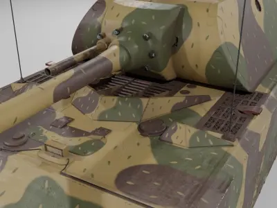 Panzerkampfwagen VIII Maus Free 3D model