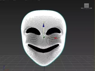 Happy Mask 3D model