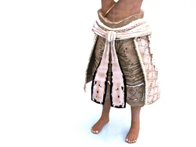 African Male 03 Low-poly 3D model