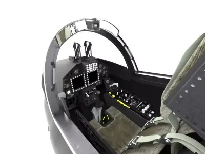 T-45 Cockpit 3D model