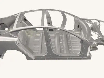 Tesla Model S Frame 3 3D model