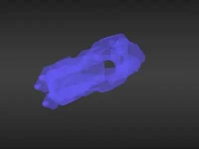 Hologun  Low-poly 3D model