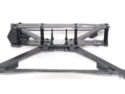 FPV frame Mark4 v2 10inch Low-poly 3D model