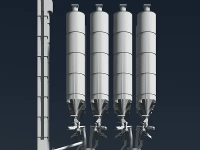 Industrial machine 24i21 3D model