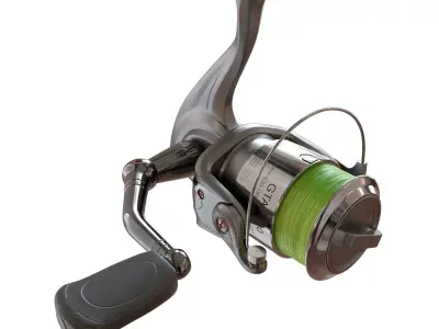 Select Fishing Reel 3D model