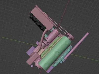 Maybach HL62TRM 3D model