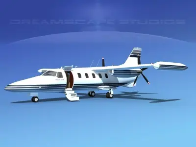 Dreamscape AF-46 Turbo Star Executive V11 3D model