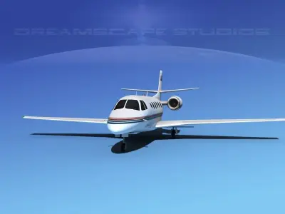 Cessna C560XL Citation V08 3D model