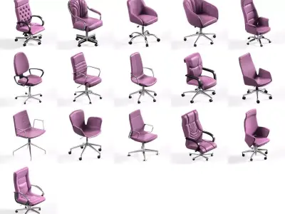 15 office chair pack collection 