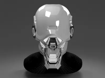 Robot Head 3D model