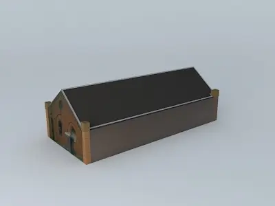 Aarhus Ridehuset Free 3D model