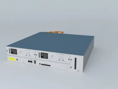 Cisco Top of Rack Catalyst 4900 3D model