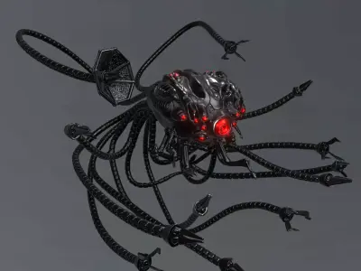 Sentinel The Matrix 3D print model